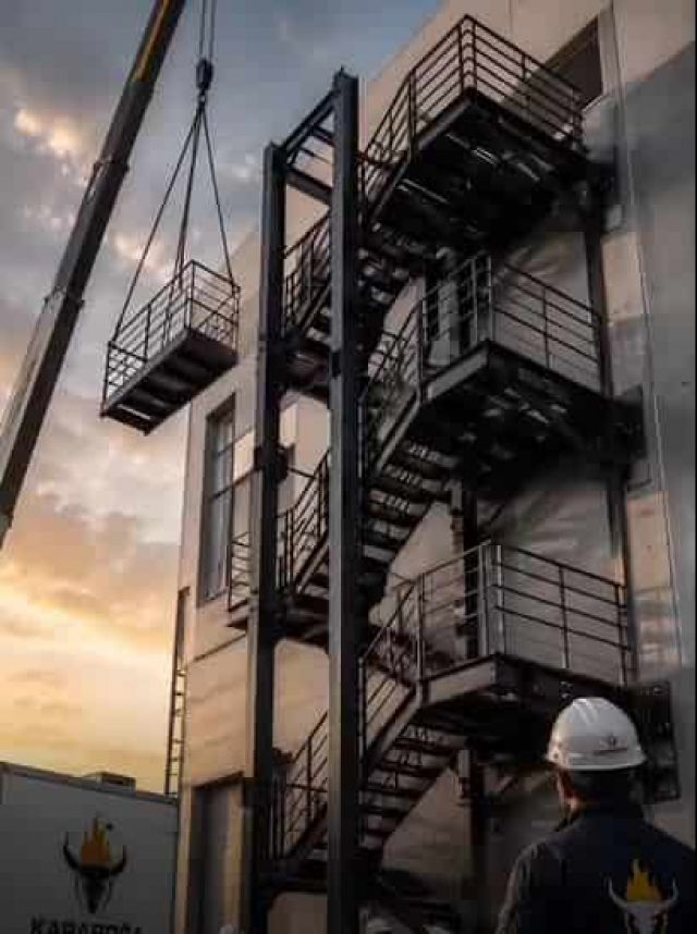Ataşehir Yangın Merdiveni Fiyatları