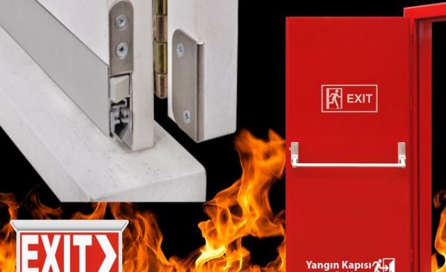 Ataşehir Giyotinli Yangın Kapısı