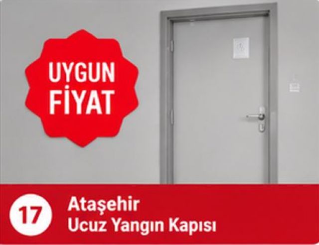 Ataşehir Ucuz Yangın Kapısı