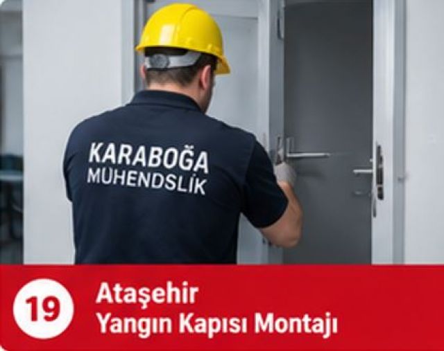 Ataşehir Yangın Kapısı Montajı
