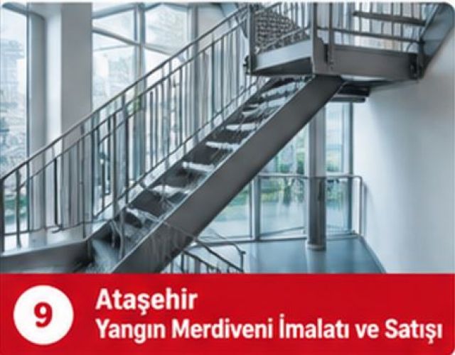 Ataşehir Yangın Merdiveni Kurulumu
