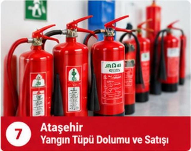 Ataşehir Yangın Tüpü Satışı